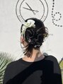 ヘアーデザイニングアリュール(Hair Desining ALLUЯE) ヘアアレンジ、ヘアセットも大得意なので、是非ご相談ください!