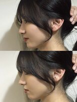 オーガスト ヘア ネイル(AUGUST hair nail)&nbsp;顔まわりのおくれ毛カット