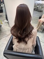 ルル(Lulu)&nbsp;梅田/ブラウン/ベージュ/レイヤー/前髪カット/縮毛矯正/髪質改善