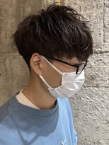 ニアウ 太田店(Niau)&nbsp;メンズカットメンズパーマナチュラルパーマニュアンスパーマ眉毛