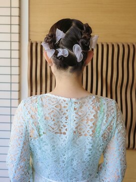 サロン シー(salon sea) salon seaとわ お呼ばれヘアセット ボブスタイル