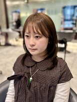 アピッシュ ギンザ(apish ginza)&nbsp;似合わせ透明感カラー×艶ブラウン