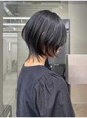 ショートウルフ/ウルフカット/ショートカット/中性ウルフ