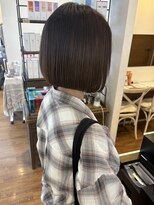 ビーバイシージャストビューティー(B by C just beauty)&nbsp;タッセルボブ　切りっぱなし