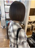 タッセルボブ 切りっぱなし