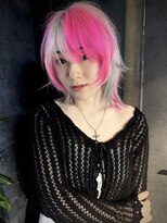 イリス 心斎橋(.elice)&nbsp;ショートウルフハイライトマッシュウルフシースルーマッシュ