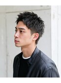 刈り上げスパイキーショート
