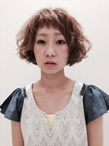 アドラーブル 松崎店(adorable) 【adorable】大人ガーリー☆ナチュラルフレンチカーリーボブ