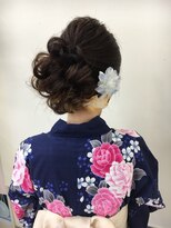 ヘアメイク リーフ 茂原店(HAIRMAKE Leaf) 浴衣に似合うヘアアレンジ2