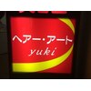 ヘアーアートユキ(yuki)のお店ロゴ