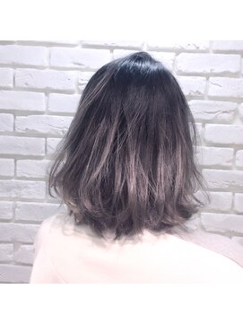 アジールヘア 所沢プロペ通り店(agir hair) ホワイトアッシュグラデーション【所沢】