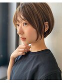 ARIETTAGINZA2 大人丸みショート/ミニボブ/大人可愛い/髪質改善