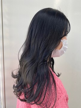 ジーナ 博多(Zina) 【Zina】ブルーグレージュ/かきあげミントアッシュ/20代30代40代