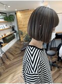 脱白髪染めハイライト