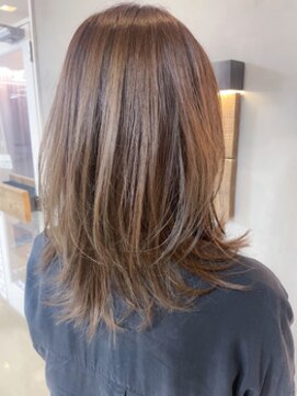 エイト アゲオ 上尾店(EIGHT ageo) 【EIGHT上尾】お客様スタイル_デザインカラー_セミロング