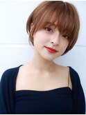 【渡辺】ショートグラデーションカラーペールベージュ