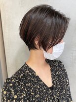 ヘッズ 本八幡店(HEADS) 外ハネボブセクションカラーペールベージュグラデーションカラー