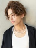 センターパート/アップバング/前下がりマッシュ