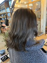 ナゴンスタイル(NAGON STYLE)&nbsp;レイヤーカット×グレージュ
