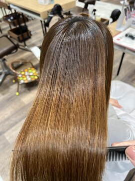 ザ ラブズ ラフズ ヘアー 本店(the loves laughs hair) 美髪ストレート