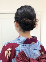 サクシード&nbsp;浴衣ヘアー