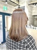 ブリーチ無し☆スモーキーベージュ♪