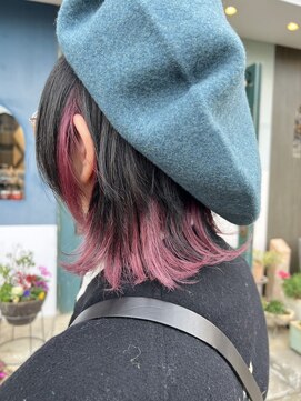 エシェル 平塚店(echelle) ピンクレイヤースタイル