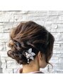 アールトゥーヘアー(art To Hair) 下の方でまとめて大人っぽい和装アップスタイル！肩の長さでも◎