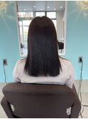 髪質改善ストレート