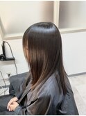 美髪ストレート