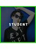 【平日限定！新規学割メンズプラン】カット￥3,800-→￥3,420-