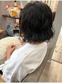 ふんわりミックスパーマ