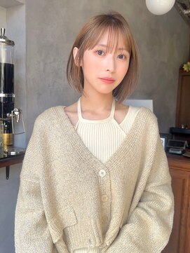 ロンドカスティーヨ 四日市(Lond castillo) 【futaba】内巻きボブ/切りっぱなしボブ