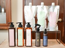 ヘアサロン リリィ(hair salon riri)の雰囲気（ririのオリジナル商品はコスパ最高！デイリーケアも充実します♪）