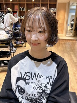 ジェノ(JENO by apish) ボブパーマ/ワンカールパーマ