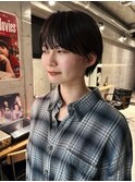 ショートヘア_マッシュショート