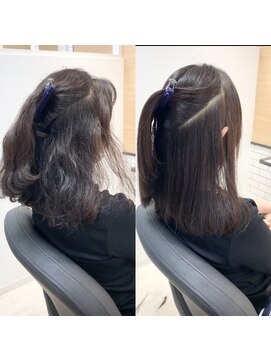 カロン バイ ジーナ 柏の葉キャンパス(Kalon by Zina) 髪質改善矯正*美髪暗めストレート*【Zina柏の葉キャンパス】