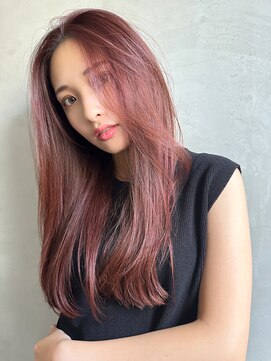 ロゼ 石橋(Rose) 【ROSE】ブリーチなしカラー＿ピンクカラー＿ラベンダーピンク