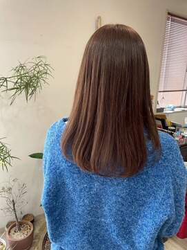 マイ ヘア デザイン 岡崎(MY hair design) 20代30代ブリーチなし大人可愛いアッシュブラウンワンカール
