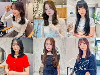 シー 野田店(she.)の写真/【北長瀬/問屋町/大元】流行りの韓国風ヘアもお任せください◎あなたの魅力を最大限に引き出します◇