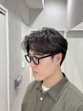 メレ 仙台(Mele) MEN’S HAIR/サーフカール/刈り上げセンターパート/仙台