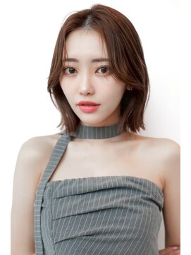 エースハバナ 渋谷(1 HAVANA) チョコグレージュ/20代30代大人かわいい/ミディアムレイヤー