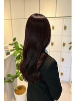 シエル バイ ケンジ 登戸 生田(CIEL by KENJE)&nbsp;【ブリーチなし】カシスレッド