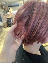 カリラ(CAOLILA)&nbsp;ダブルカラー/ケアブリーチ/ピンクカラー/ホワイトピンク