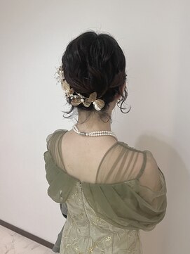 ヘアコレクション アンジュ(Hair collection Unge) ゆるふわショートアレンジ＊