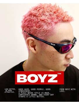 ゾーイボーイズ(ZOEY BOYZ) イージードリルピンクハイトーンショート