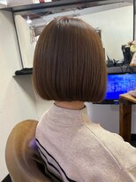 カミケン 方木田店(kamiken.) 乾かすだけでまとめる小顔×ミニボブ【カミケン方木田/福島】