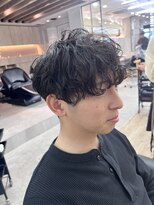 ロンドシエル 横浜(Lond ciel) men's/波巻きツイストスパイラル/フェザーパーマ/サーフカール