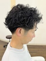 ガーデン 小山店(garden)&nbsp;宇都宮メンズカットメンズパーマ波巻きスパイラルパーマツイスパ