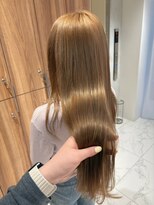 ガリカ 博多(Gallica) <ゲスト>ケアブリーチで作るロングベージュ